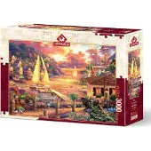 Art puzzle The Golden Sea – Chuck Pinson – Puzzel – 3000 stukjes – 120 x 85 cm