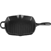 Le Creuset grillpan 26 cm Zwart