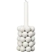 By On Globe kandelaar 13,5 cm Wit