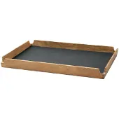 Lind DNA Dienblad Square M Airy Nupo Anthracite / Teak
