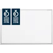 MAGNETOPLAN Whiteboard CC (b x h) 900 mm x 600 mm Wit Geëmailleerd Incl. opbergbakje