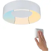 Paulmann Plafondlamp , Casca, dimbare, Wit, Badkamer, Metaal, Modern