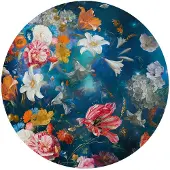 Reinders Plexiglasschilderij Bloemenwereld - Ø 70 - Acrylglas -