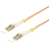 S-Impuls LC/UPC Duplex optical fiber kabel | OM2 | LSZH | oranje | 10 meter