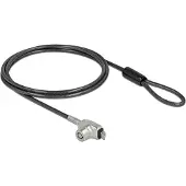 Samsung Laptop Security Cable with Key Lock for HP Nano slot - Carbon steel cable