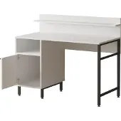 Skye Decor Bureautafel Woody Fashion | 120 x 54 x 100 cm | Wit