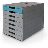 Durable IDEALBOX PRO 7 776306 Ladebox Antraciet DIN A4, DIN C4 Aantal lades: 7