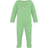 Normani Rompertje/body 'Levin' groen / wit