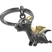 Metalmorphose Sleutelhanger Flying Dragon - Draak Metaal 3D