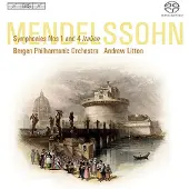 OUTHERE Bergen Philharmonic Orchestra, Andrew Litton - Bartholdy: Symphonies Nos.1 & 4 (SACD)