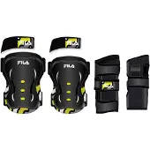 Fila Skate beschermingsset FP skate zwart/paars
