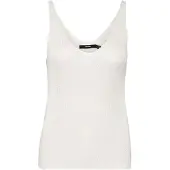 Vero Moda Gebreide top 'VMNew Lex' wit