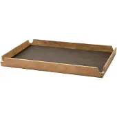Lind DNA Dienblad Square M Airy Nupo Caviar / Teak