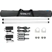 Nanlite Pavotube II 30X Dual Kit (w/ Battery)