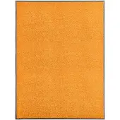 vidaXL Deurmat wasbaar 90x120 cm oranje