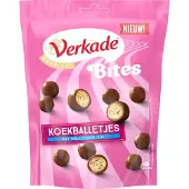Verkade - Bites - Koek - Koekballetjes met Melkchocolade - 7 x 120 gram zakje