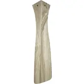 CasaFan MACAU 132 BN-NT Plafondventilator 39 W (Ø x h) 132 cm x 350 mm Chroom (geborsteld) Met afstandsbediening, Met wintermodus