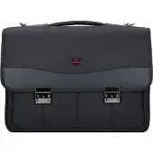 Davidts 261 Aktetas Messenger 44 cm Laptop compartiment black