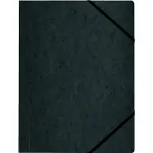 Herlitz hoekbinder easyorga - A4 - karton - zwart