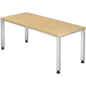 Hjh OFFICE PRO QUEO 19 S - Esdoorn 180 x 80 Tafelhoogte I In hoogte verstelbaar
