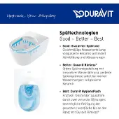 Duravit Duoblokreservoir no.1 met binnenwerk met aansluiting links 6l dualflush hoogglans wit