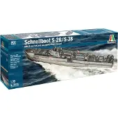 Italeri Modelbouwpakket Militaire voertuigen - 5625 Schnellboot S-26 / S-38 Plastic - 1:35 - Modelbouw