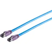 S-Conn Premium S/FTP CAT8.1 40 Gigabit netwerkkabel / blauw - LSZH - 20 meter