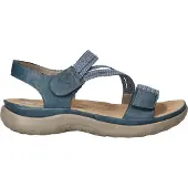 Rieker Sandaal smoky blue / duifblauw / wit