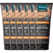 Kneipp 6x Douche Men 2-in-1 Warm Woods 200 ml