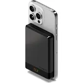 Cygnett Magnetische Draadloze Externe batterij MagSlim 10000 mAh 20 W Zwart
