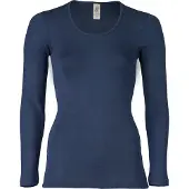 Engel - Women's Unterhemd L/S - Merino-ondergoed 38/40, blauw