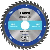 Labor HM cirkelzaagblad universeel 160x30x2,2mm 40T