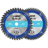 Labor HM cirkelzaagblad hout 300x30x3,0mm - 40,60T (2 Stuks)