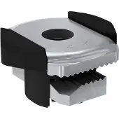 Fischer 538652 Slide-in flat T nut M10 Staal, Polypropyleen Galvanisch verzinkt 50 stuk(s)