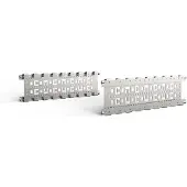 NVent SCHROFF 23130081 19 inch Montagemateriaal 3 HE Meerdere kleuren