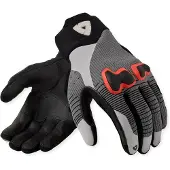 REV'IT! Kinetic 2, handschoenen ,grijs/rood ,XL