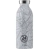 24Bottles Drinkfles 'Clima 500ml' grijs / zilvergrijs / zwart