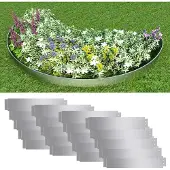 vidaXL Grasboorden 20 st 100x20 cm gegalvaniseerd staal