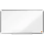 Nobo Premium Plus Widescreen Magnetisch Whiteboard Staal - Met Pennengoot - Inclusief Whiteboard Marker - 710x400mm