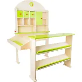 Small Foot - Houten Markt en Winkelkraam