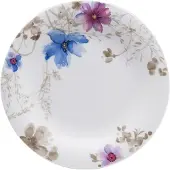Villeroy & Boch Mariefleur Gris Basic Dinner Plate 27 Cm - Dinerborden Porselein White - 1041042620