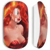 MANIACASE Draadloze Sexy Meisje Cartoon Muis
