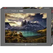 Heye 29815 Puzzels-1000 pc-Guanacos