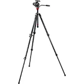 Manfrotto 755CX3 Mdeve Tripod 50 Mm H.B. Carbon