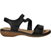 Rieker Sandalen Zwart | Maat: 41