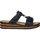 Rieker Slippers Blauw | Maat: 42