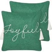Beliani Decoratieve kussens, ELETTARIA (45 x 45 cm)