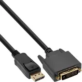 InLine DisplayPort - DVI (5 m, DisplayPort, DVI), Videokabel