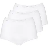 Sloggi 3P Basic Maxi Wit katoen 58 Dames