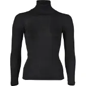 Engel - Women's Damen-Rolli L/S - Zijden ondergoed 34/36, zwart